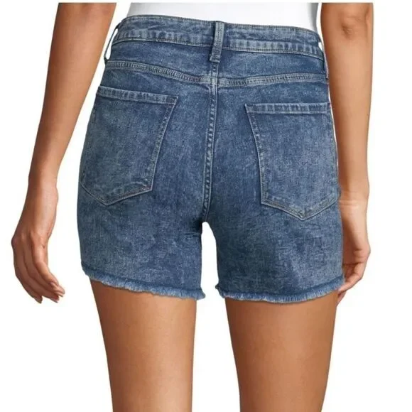 Arizona Womens Mid RiseDenim Short- - Picture 3 of 10